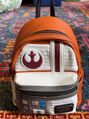 Loungefly Star Wars rebel alliance Luke Skywalker cosplay mini backpack